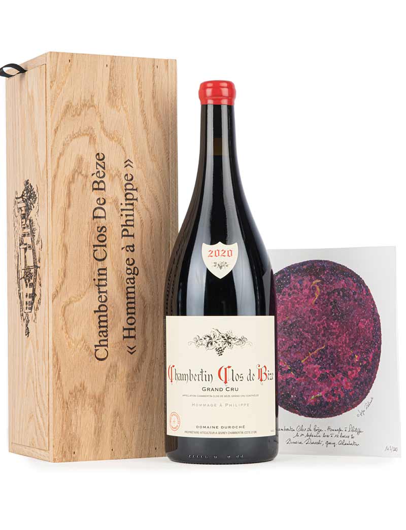 Lot 316: 1 Magnum Duroche Chambertin Clos de Beze, Hommage a Philippe in OWC